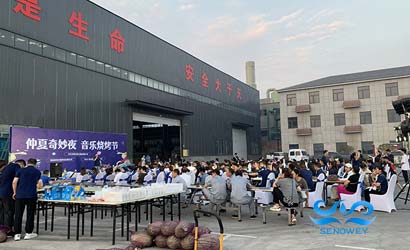 河南賽諾威聯合河南賽科環保和鞏義新奇聚合物共同舉辦“燒烤音樂節”